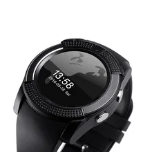 Original sportuhr vollbild smart watch für iphone ios/android smartphone unterstützung tf sim karte bluetooth smartwatch pk gt08