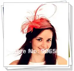 Дерби sinamay чародей головные уборы перо аксессуары для волос millinery для женщин несколько цветов доступны бесплатная доставка MSF134