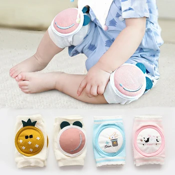 

Toddler Protector Leg Warmers Peach Knee Pads Infant Animal Elastic 1Pair Cute Mesh Breathable Fox Adjustable