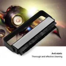 Антистатический углеродное волокно виниловых пластинок пыли очиститель CD щетка для проигрывателя очистка волокна кисти CD запись Чистящая Щетка для удаления