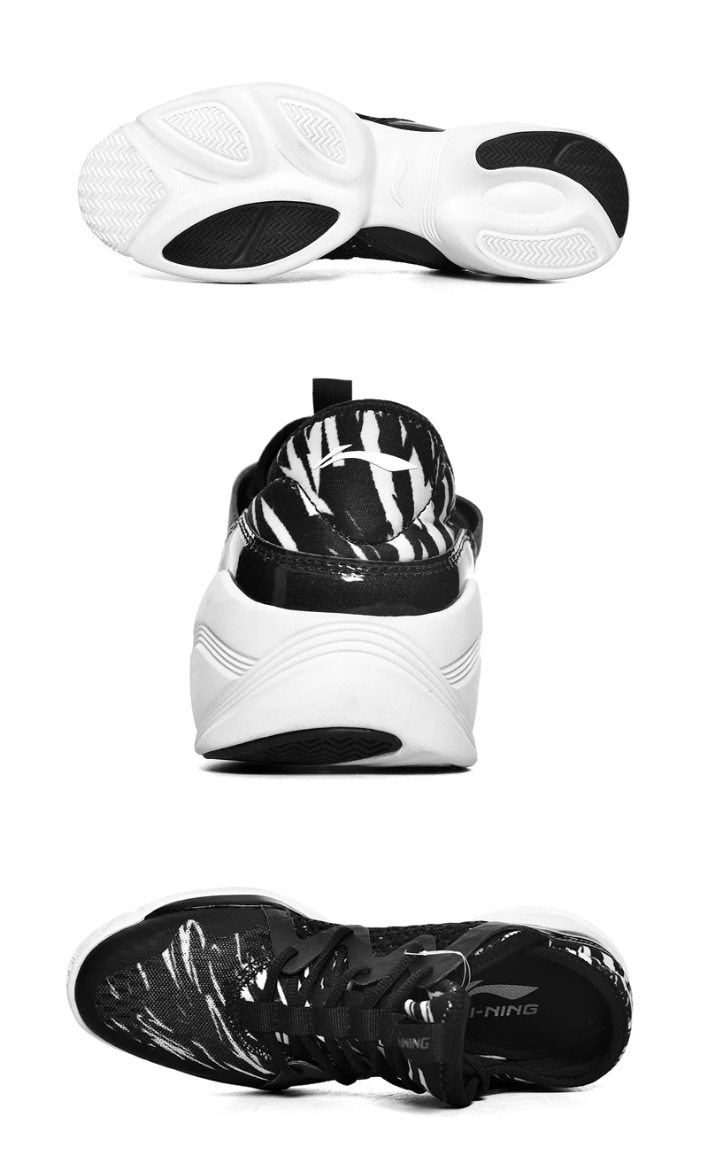 Li-Ning/женская спортивная обувь; мягкая танцевальная обувь; дышащие кроссовки; удобная спортивная обувь с подкладкой; AFHM026 XYA038