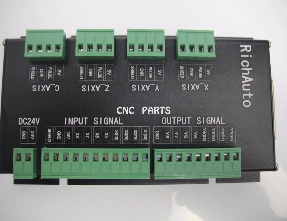 3 оси motion DSP ЧПУ RICHAUTO бренд A11E для ЧПУ контроллер