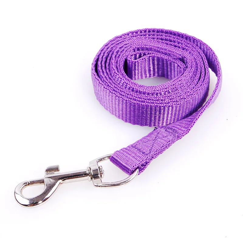 SYDZSW Pet Classic Solid Color Dog Leash Durable Nylon Dog Leash 0.6 x 4 feet Pet Leads Leash for Small and Medium Dogs8