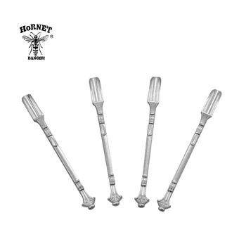 

Crown Shovel 78 MM Metal Spoon Snorter Sniffer Powder Hoover Hooter Snuff Tobacco Pipe Shovel Smoking Accessories