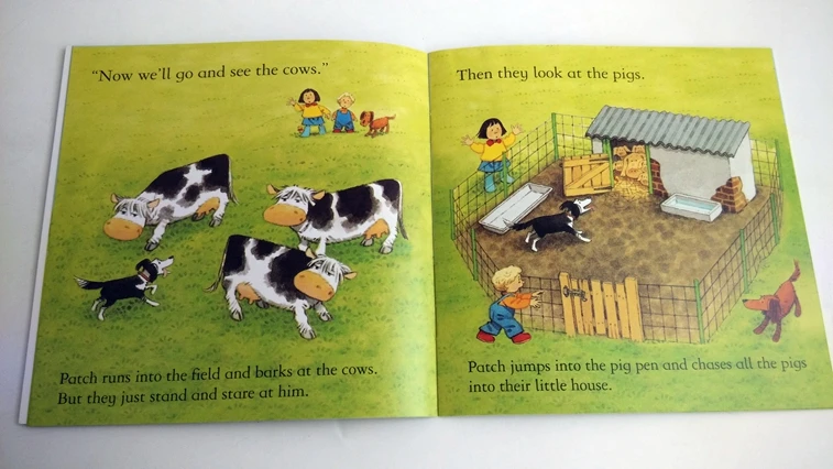 Educativos para Crianças Livros Conjunto Usborne História Imagem Farmyard Contos Bebê Famoso Inglês Livro Brinquedos 15x15 cm 20 - 19 Weddings & Events