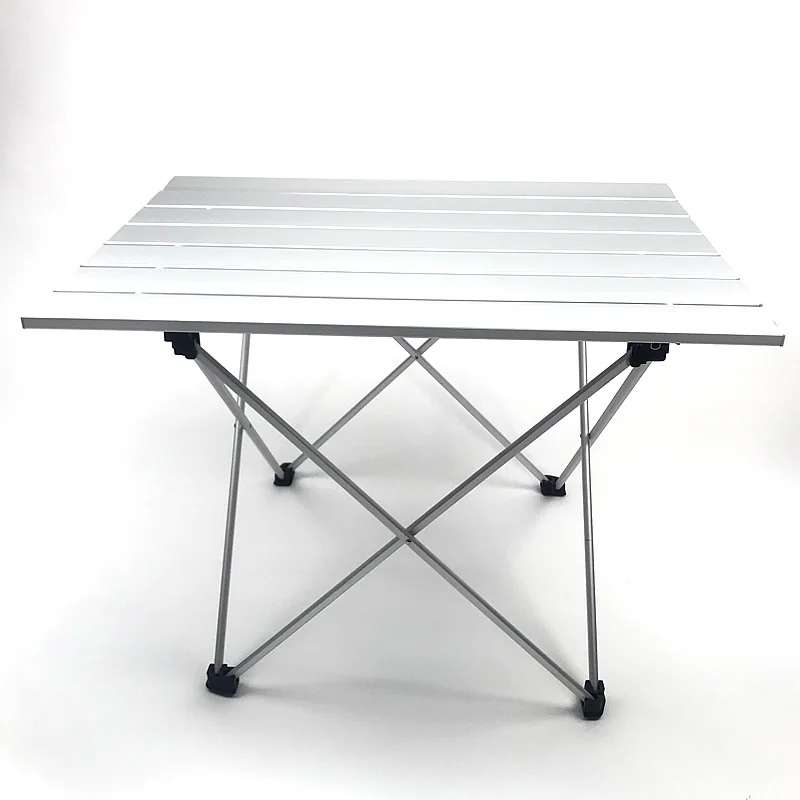 Portátil mesa plegable de Camping de senderismo escritorio viaje Picnic Al aire libre azul gris Rosa negro Al de la luz Ultra- S L