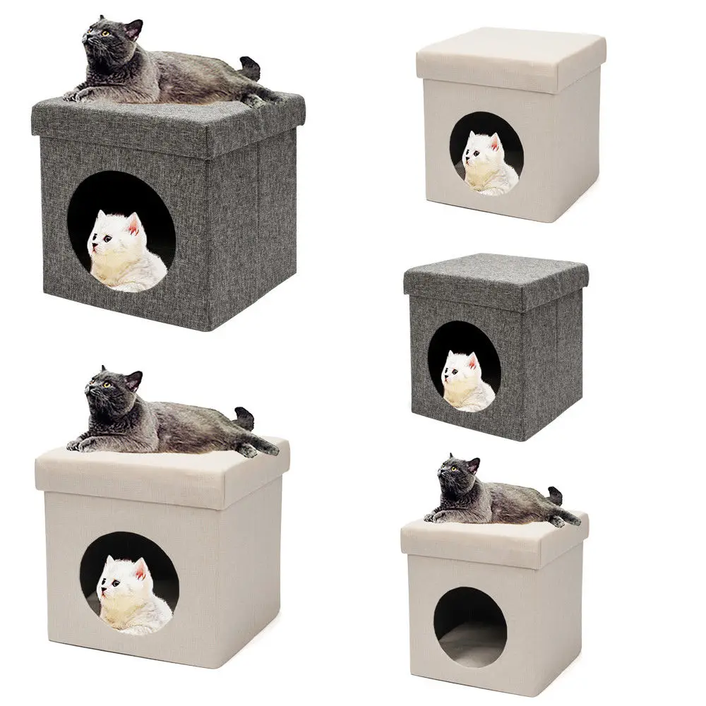 Pet Furniture Scratchers Folding Chair Cat Litter Cat Bed Cat House Box