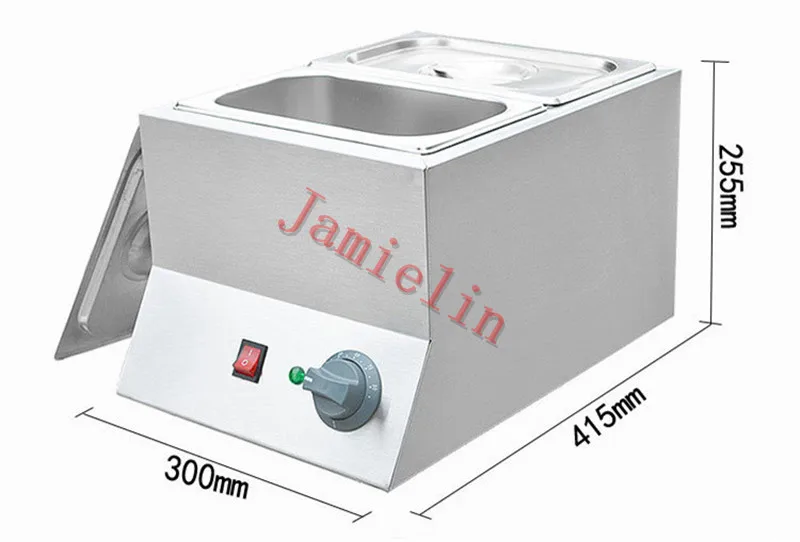 Jamielin коммерческая машина для плавления шоколада, плавильные котлы для шоколада, плавильная машина, цилиндрическая электрическая теплее, плавильная машина