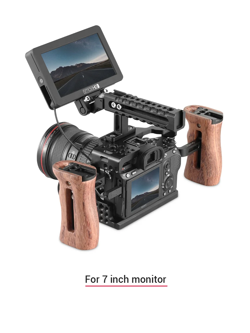 SmallRig универсальная камера DSLR поворотное крепление для монитора с контактами Arri для фиксации монитора с камерой-2174