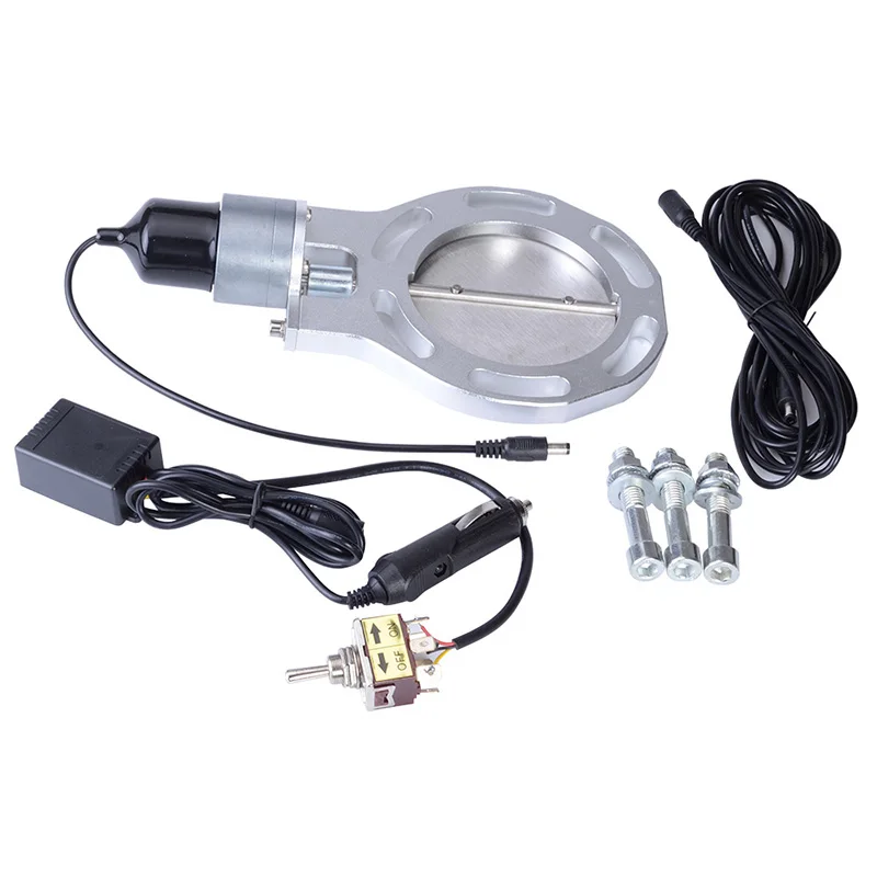 4.0 Inch Stainless Steel Headers Y pipe Electric Exhaust CutOut Vavle