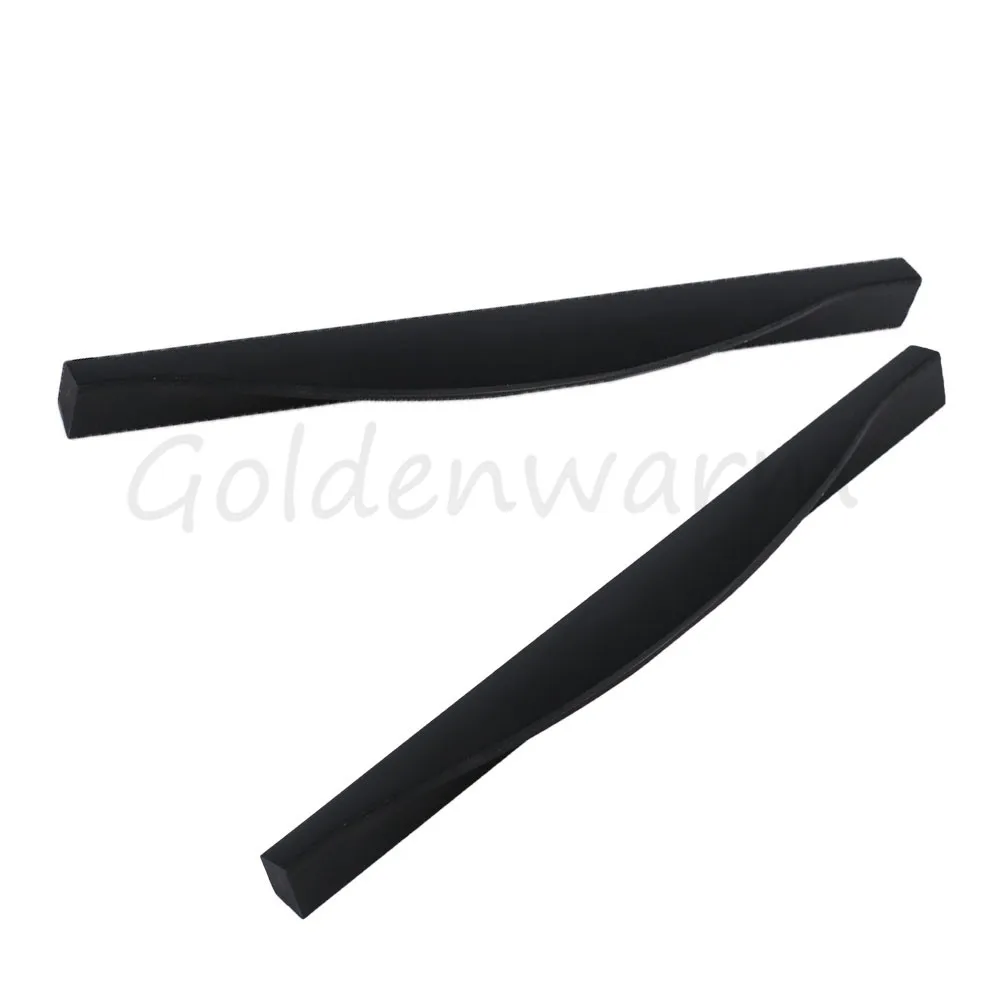 

Black Cabinet Handles Goldenwarm LS3032BK Zinc Alloy Drawer Pulls Cupboard Door Knobs 2.5 inch~5 inch