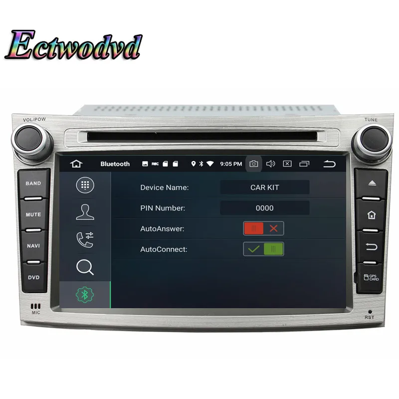 Cheap Ectwodvd Octa Core 4G RAM 64G ROM Android 9.0 Car Multimedia DVD Player GPS HeadUnit For Subaru Legacy/outback 2009 2010-2012 10