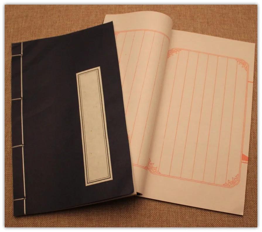 

2 pack Chinese Traditional Xuan Paper Writing Book For Calligraphy Size : 16 cm x 25 cm