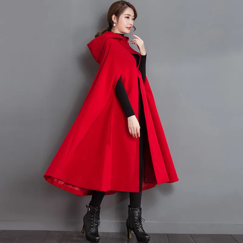 Poncho DeHart de Tejido sintético de color Rojo Mujer Ropa de Abrigos de Capas 