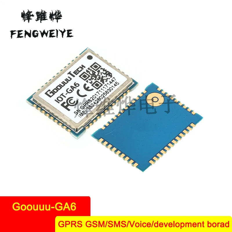 Panel Goouuu GA6 module GPRS GSM SMS Voice Development Board Wireless Data Transmission A6