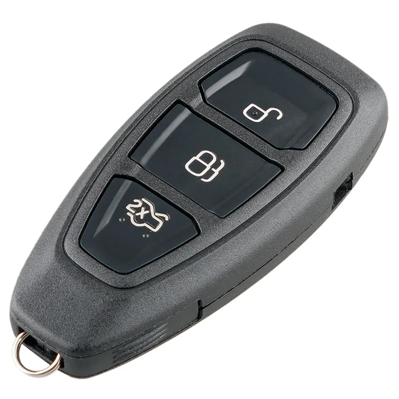Автомобильный умный дистанционный ключ 3 кнопки подходит для Ford Focus C-Max Mondeo Kuga Fiesta B-Max 433 МГц