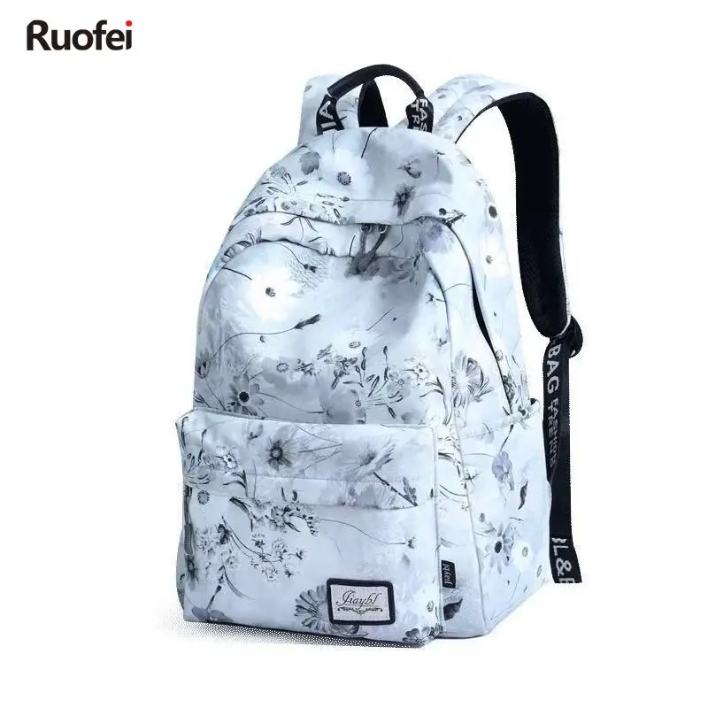 

New Fashion women Backpacks nylon Backpack Female Trendy backpack Designer School Bags Teenagers Girls Travel Mochilas2019