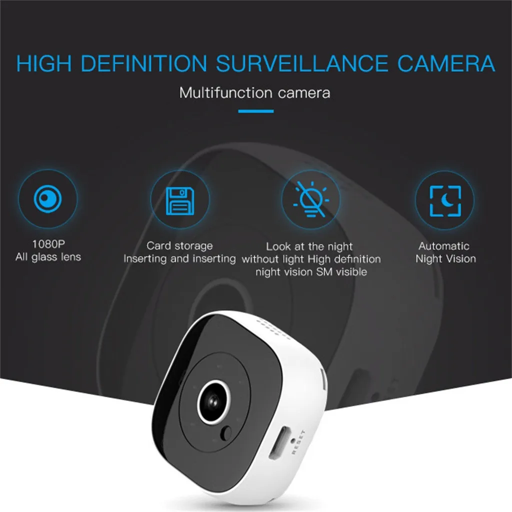 Мини-камера 1080p DV DVR IP Cam мини видеокамера рекордер инфракрасного ночного видения маленькая камера сильная Магнитная переноска смарт
