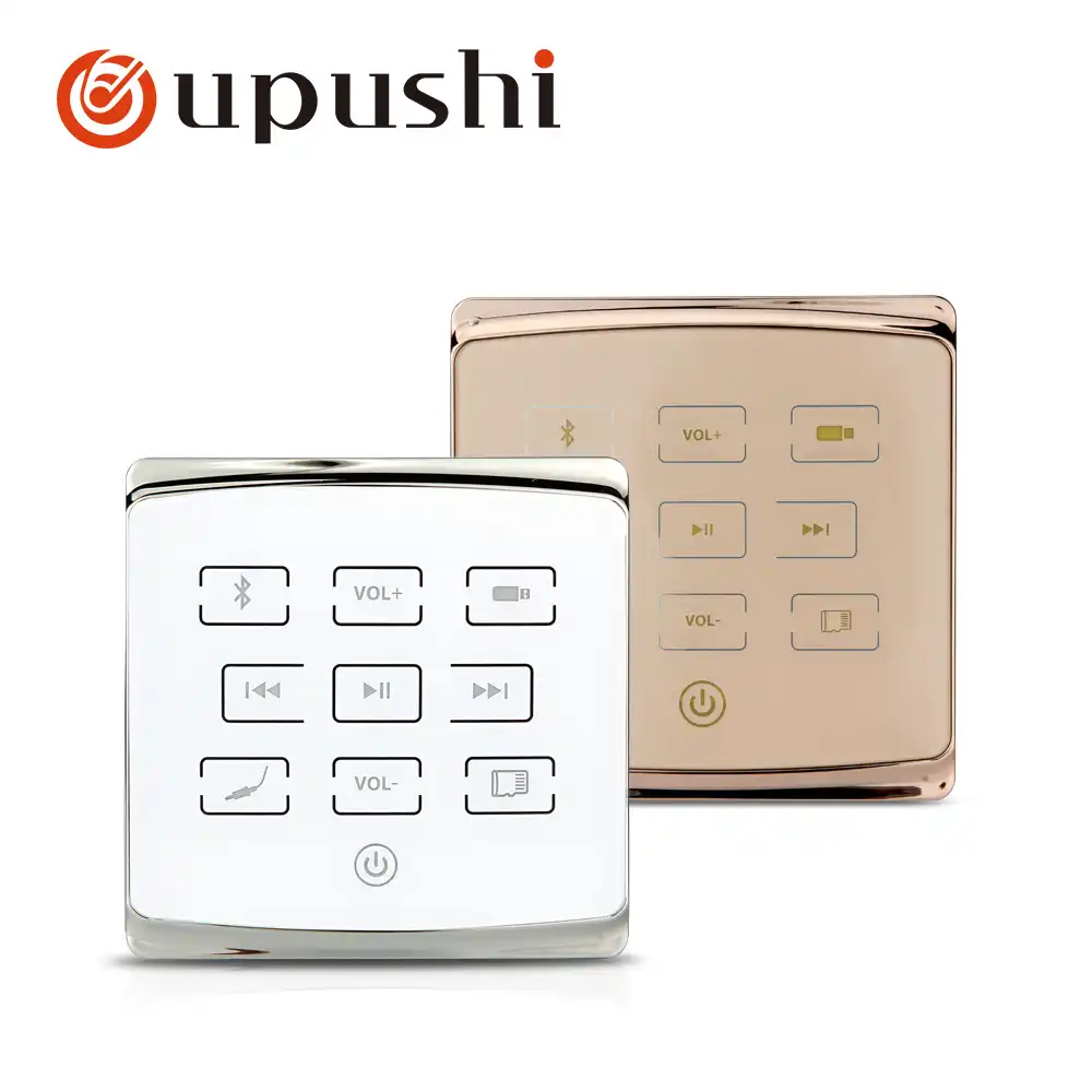 Oupushi Wall Amplifier With Ceiling Speaker Kits For Home Theater Small Store Restaurant Sound System