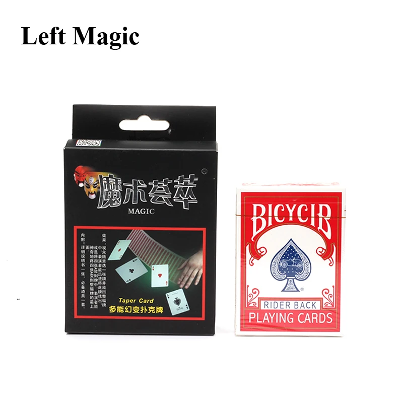 

1 DECK Taper Card Magic Tricks Svengali Taper Poker Stripper Marked Trick Playing Cards Close-Up Street Magic Props