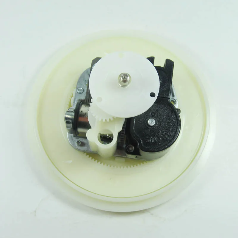 DIY механизм музыкальной шкатулки с вращающейся пластиной и основанием в