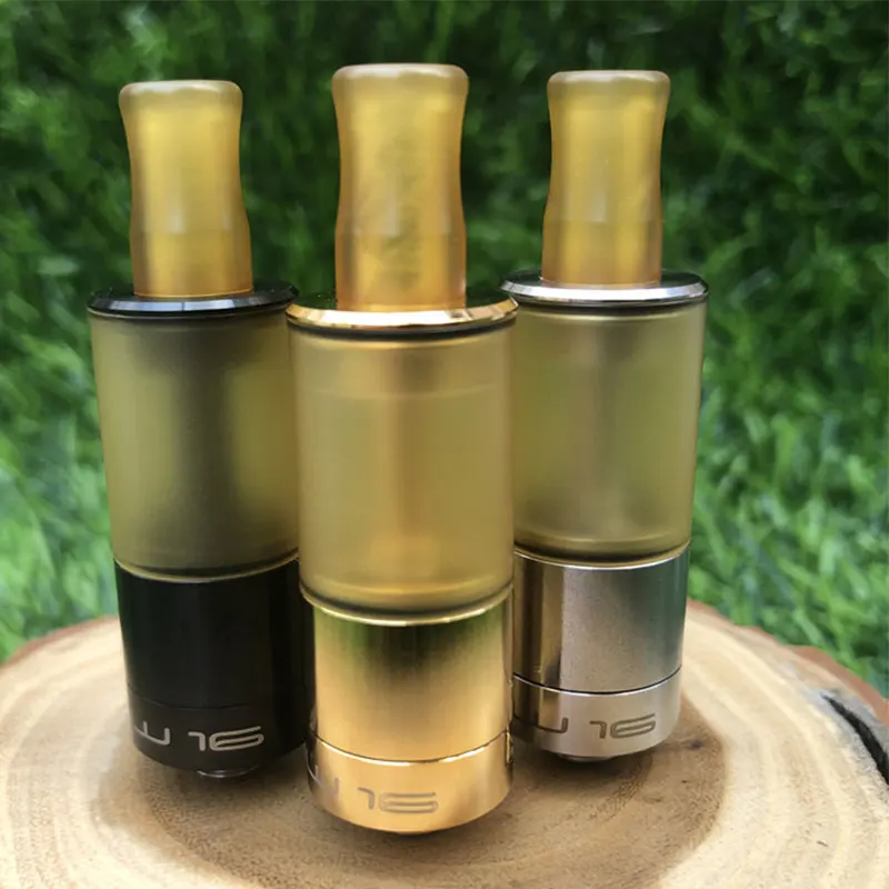 Dvarw MTL Стиль Мини 316SS PEI Нижняя система воздушного потока Dual Post Build Deck16mm RTA Rebuildable Tank