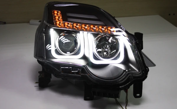 Для NISSAN X-TRAIL передние фары 2012 2013 год с дневными ходовыми огнями поворотные сигнальные парковочные огни