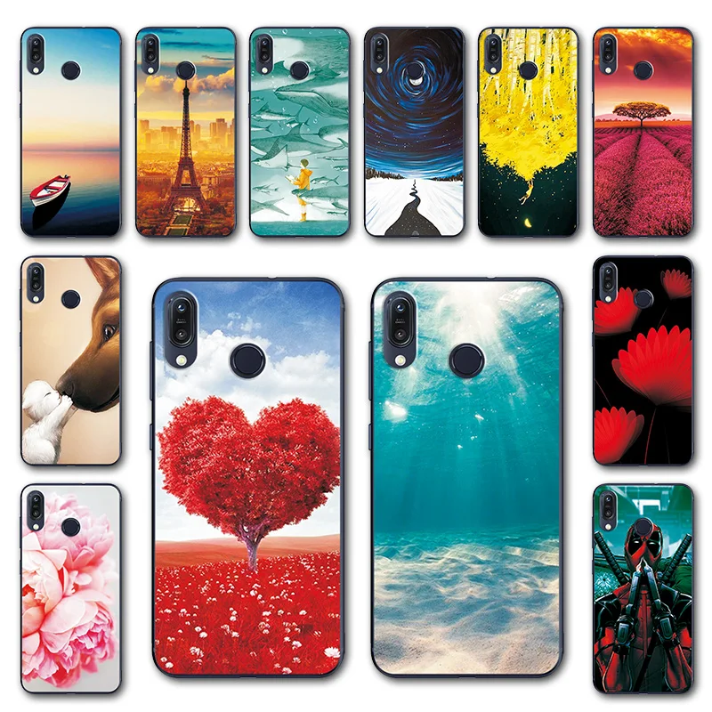 

Newest Painting Case For ASUS Max M1 ZB555KL Various Phone Shell, Soft Silicone Cover For Zenfone Max M1 ZB 555KL Fundas