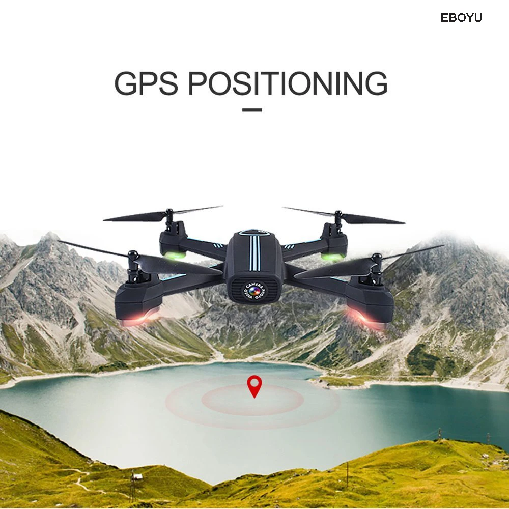JXD 528 Дрон с gps 2,4G 4CH 720 P HD камера Wi-Fi FPV gps позиционирование Waypoint Fly Следуйте за мной высота удержания RC Квадрокоптер Дрон RTF