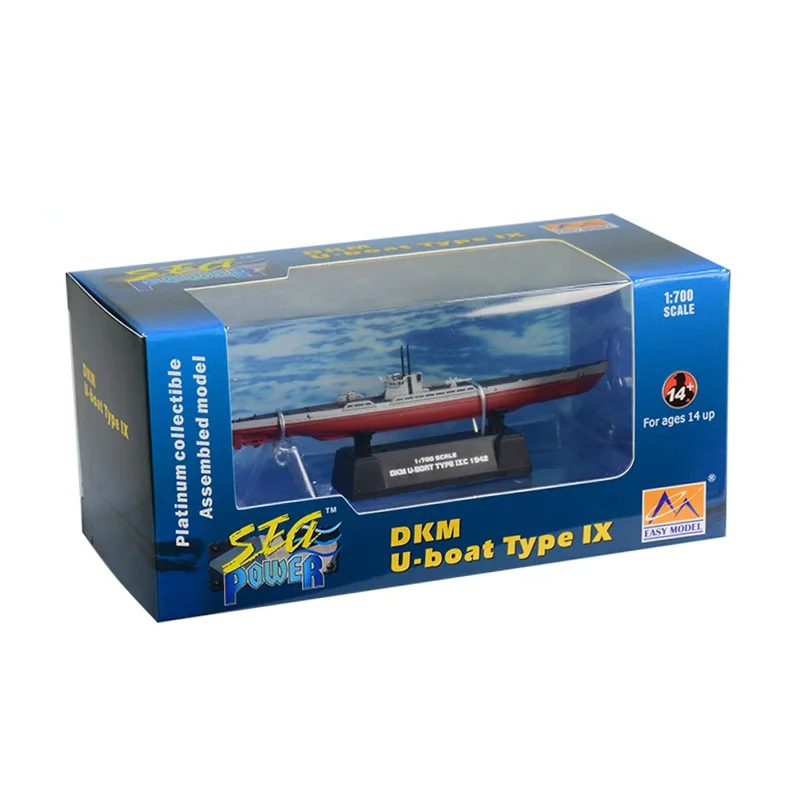 Масштаб 1:700 предварительно Встроенная подводная лодка типа IX Второй мировой