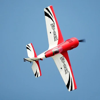 

Dynam Red 1200MM SU-26M RC PNP Propeller Plane W/ Motor ESC Servos W/O Battery TH03678