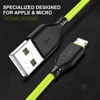 FLOVEME 0.3m/1m 2in1 Reversible USB Lighting Cable For iPhone Samsung Xiaomi Micro USB Charger Cable TPE 2A Charging Data Combo ► Photo 3/6