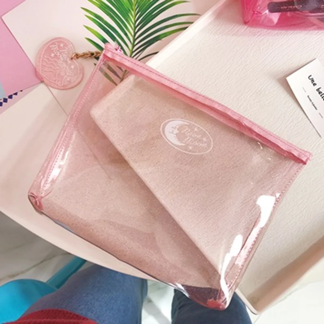 Woman Makeup Bag Cosmetic Bag Beauty Case Travel Make Up Organizer