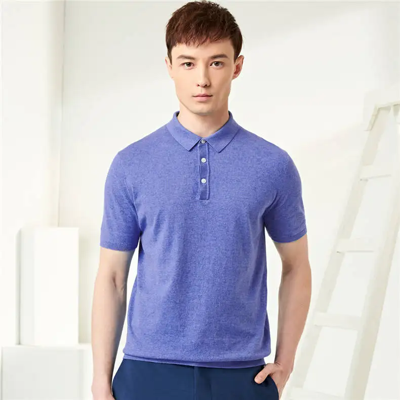 13Colors Summer Polos Men Sweater Quality Combed Cotton Knitted Short Polo Male Tees Top Pullover Large Plus Size 4XL Muls Brand 01