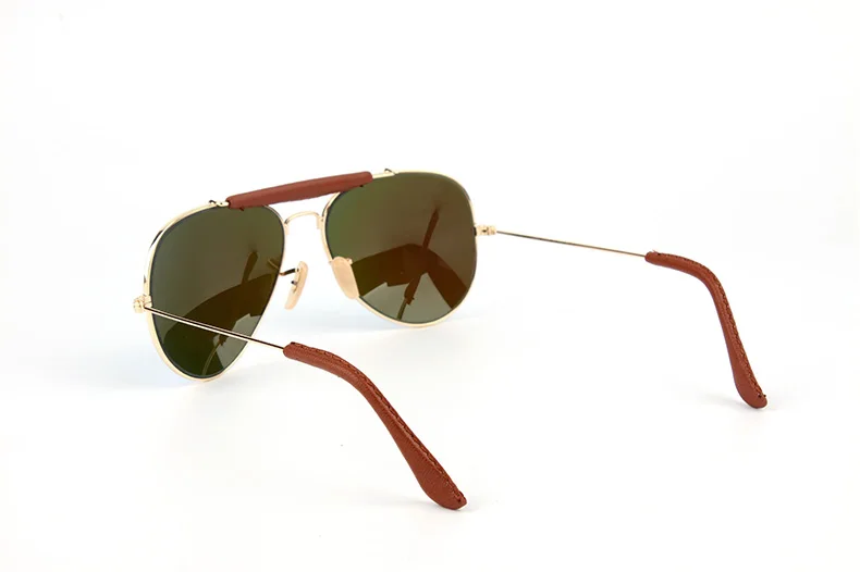 Королевские солнцезащитные очки MACOE, мужские Поляризованные брендовые классические металлические очки пилота для женщин, коричневые линзы, модный стиль, UV400, Gafas De Sol