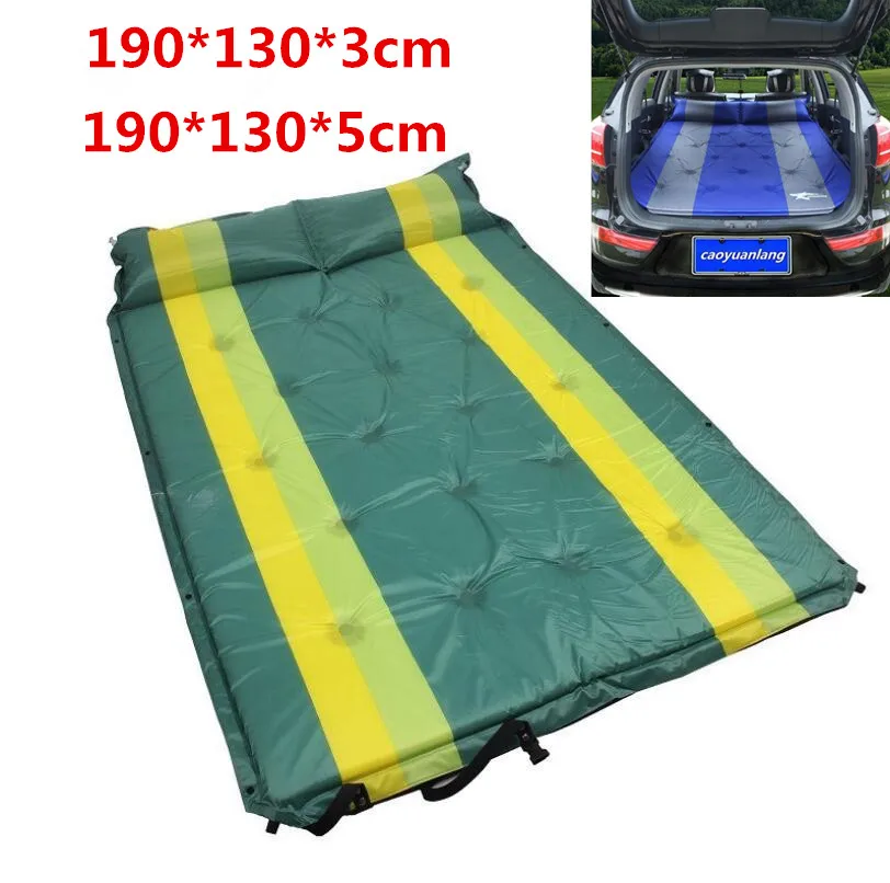 

SUV Inflatable Mattress With Air Pump Travel Beach Camping pad Car Back Seat Sleeping Rest Bed Mattresses Cushion