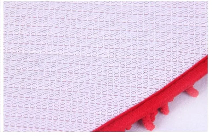 Large Bedroom Red Heart Shag Carpet Door Floor Mats For Living Room Free Shipping