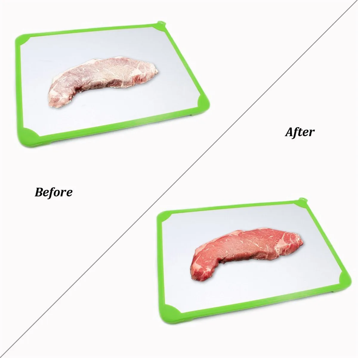 Автоматическая разделочная доска для разрезания фаст-Замороженная еда мясо рыба еда чудо Лоток Для Оттаивания кухонные приспособления инструменты для кухни
