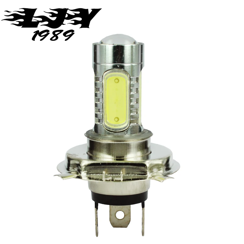 50 шт./лот H4 7 5 Вт cob led горячая Распродажа Высокая мощность Автомобильный Стайлинг