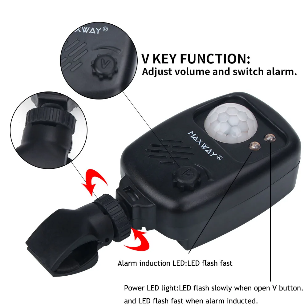 animal body induction alarm