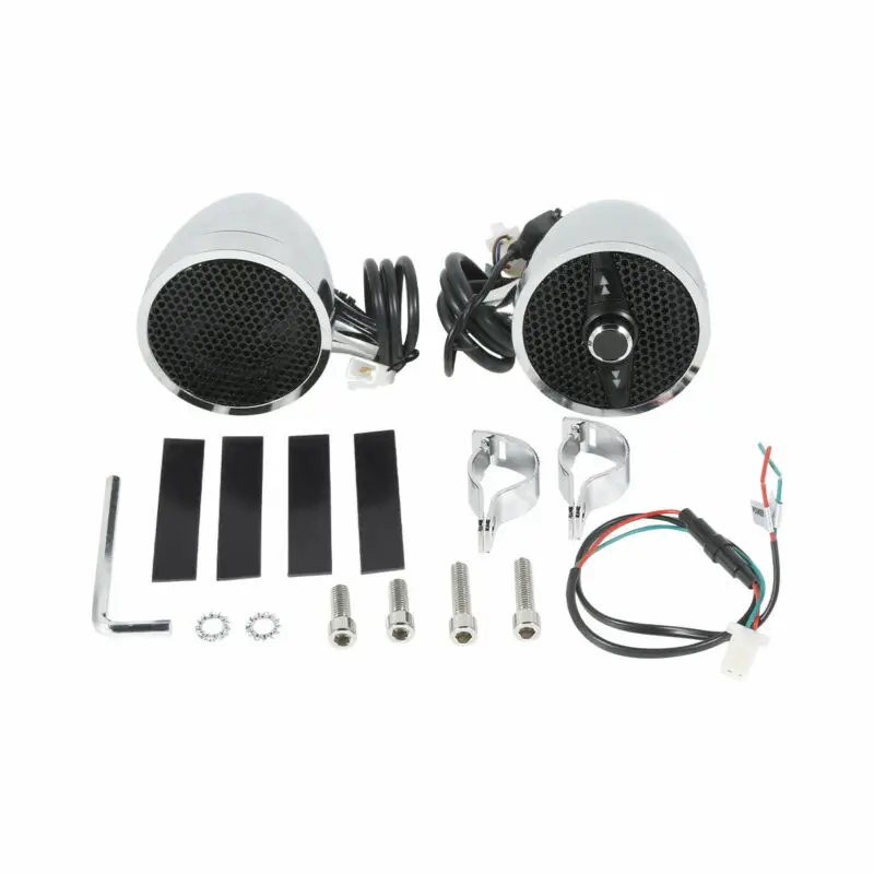 

Universal USB MP3 Music Player Motorcycle Handlebar Audio Speaker Radio Stereo