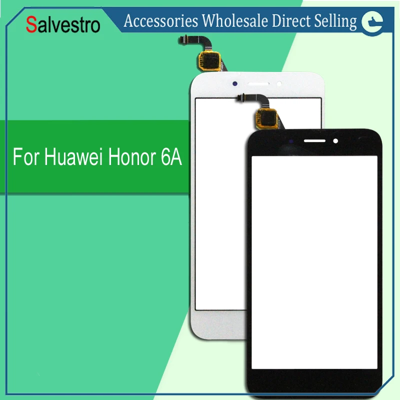 Передняя стеклянная линза + сенсорный экран дигитайзер для Huawei Honor 6a замена