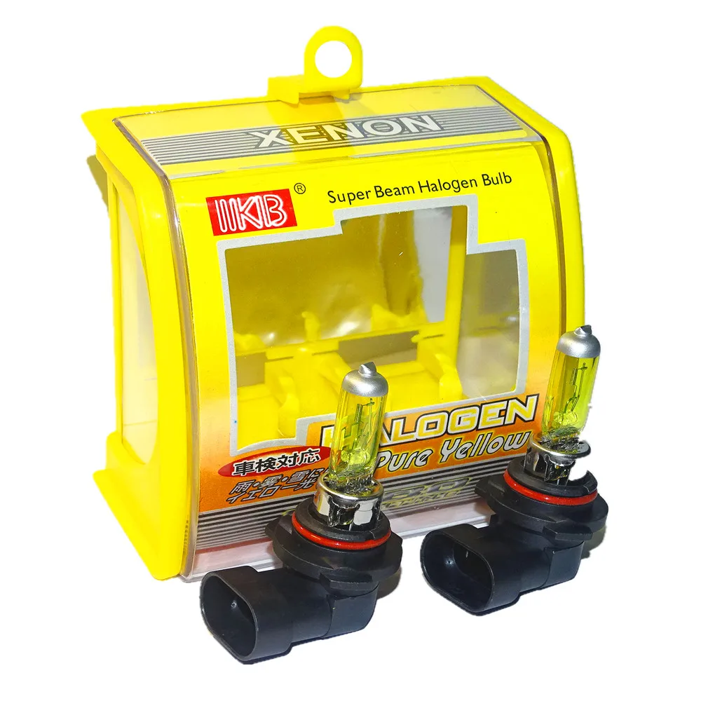 

10Pcs 9006 HB4 100W 3000K Yellow Super Bright Xenon Car Headlight Bulbs Auto Head Light Fog Lamp Bulb Automobile Light Source