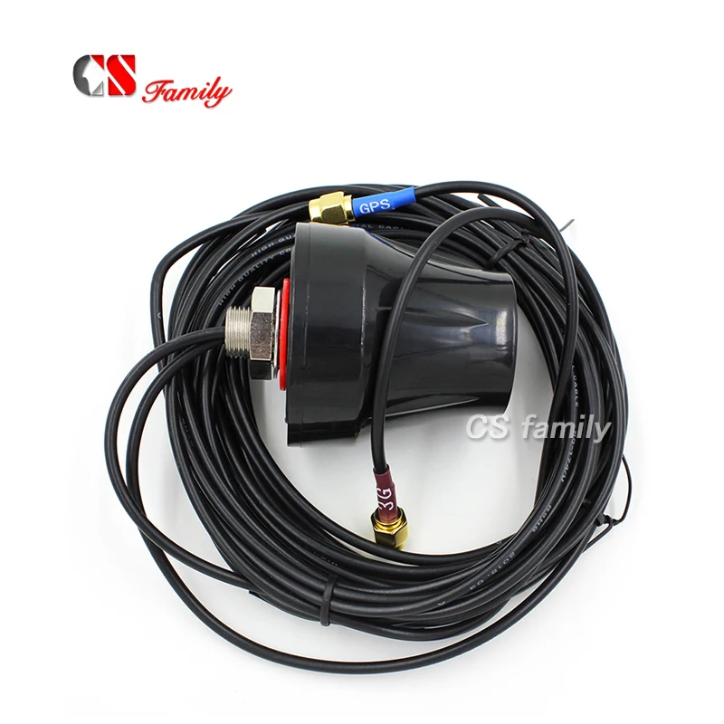 Комбинированная антенна GPS 3G водонепроницаемая Антенна HSDPA|antenna sma|antenna sma malegps antenna