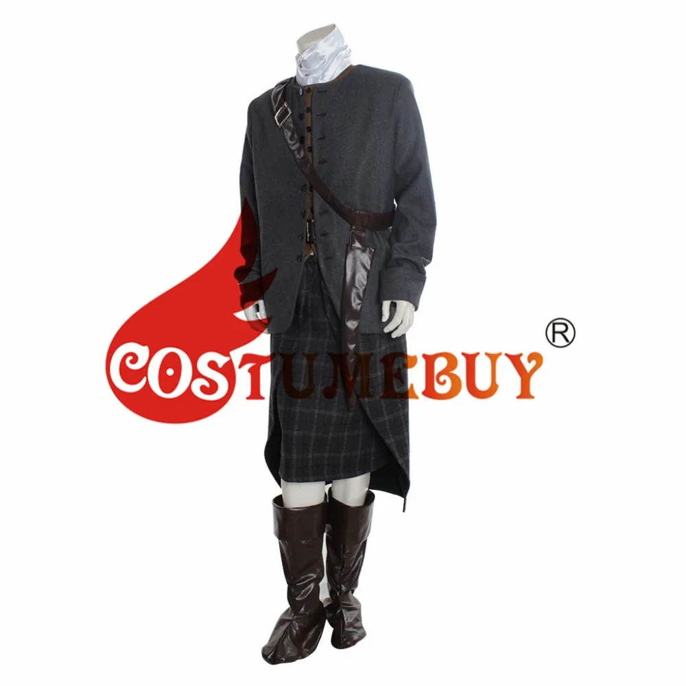 CostumeBuy Outlander Клэр Рэндалл Косплей Costme Outlander Джейми Фрэйзер сезон Один костюм мужской костюм для Хэллоуина любой размер L920