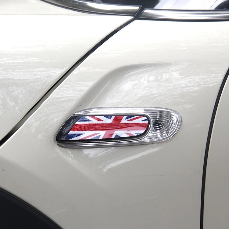 Аксессуары для авто: сменная боковая лампа в черном стиле хэтчбека MINI Cooper F55 F56 (2