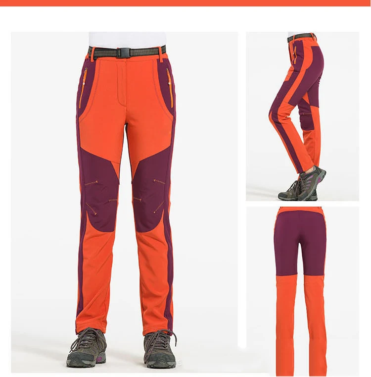 SJ-Maurie Pantalon Nieve Mujer, зимние мужские и женские лыжные походные брюки, уличные брюки, водонепроницаемые ветрозащитные лыжные альпинистские S-5XL