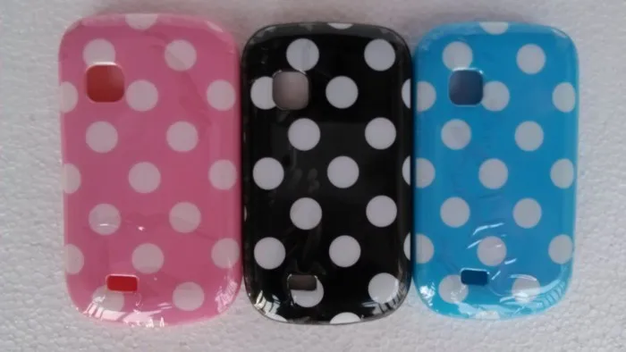 Samsung Galaxy Fit S5670 Polka Dots (1)