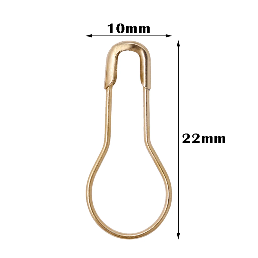 600pcs Metal Colorful Pins Calabash/Bulb/Gourd Shape Safety Pins Small Coilless Tag For Sewing Accessories