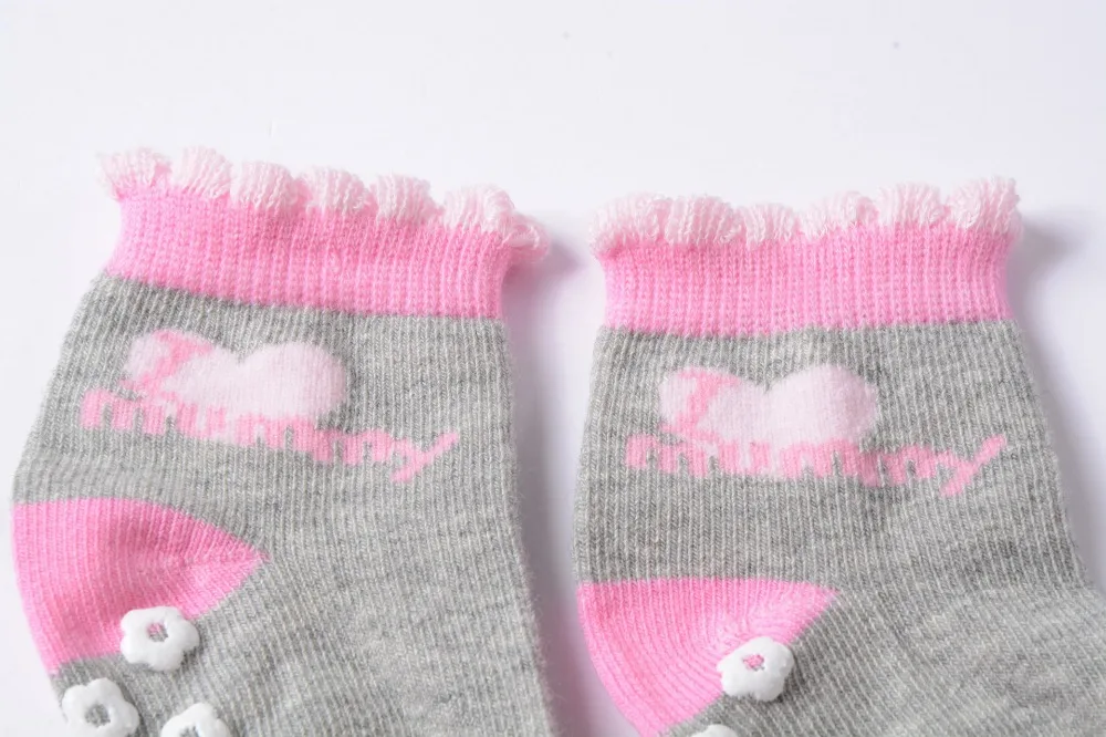 antiskid cute baby boys and girls socks (1)